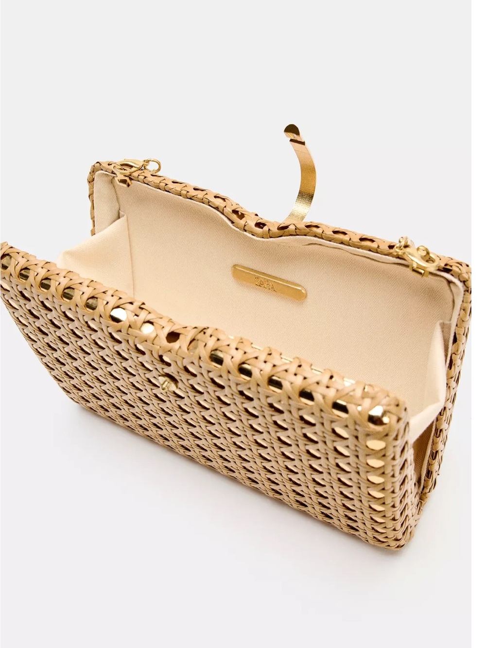 ZARA METALLIC RIGID BOX - Picture 3 of 4